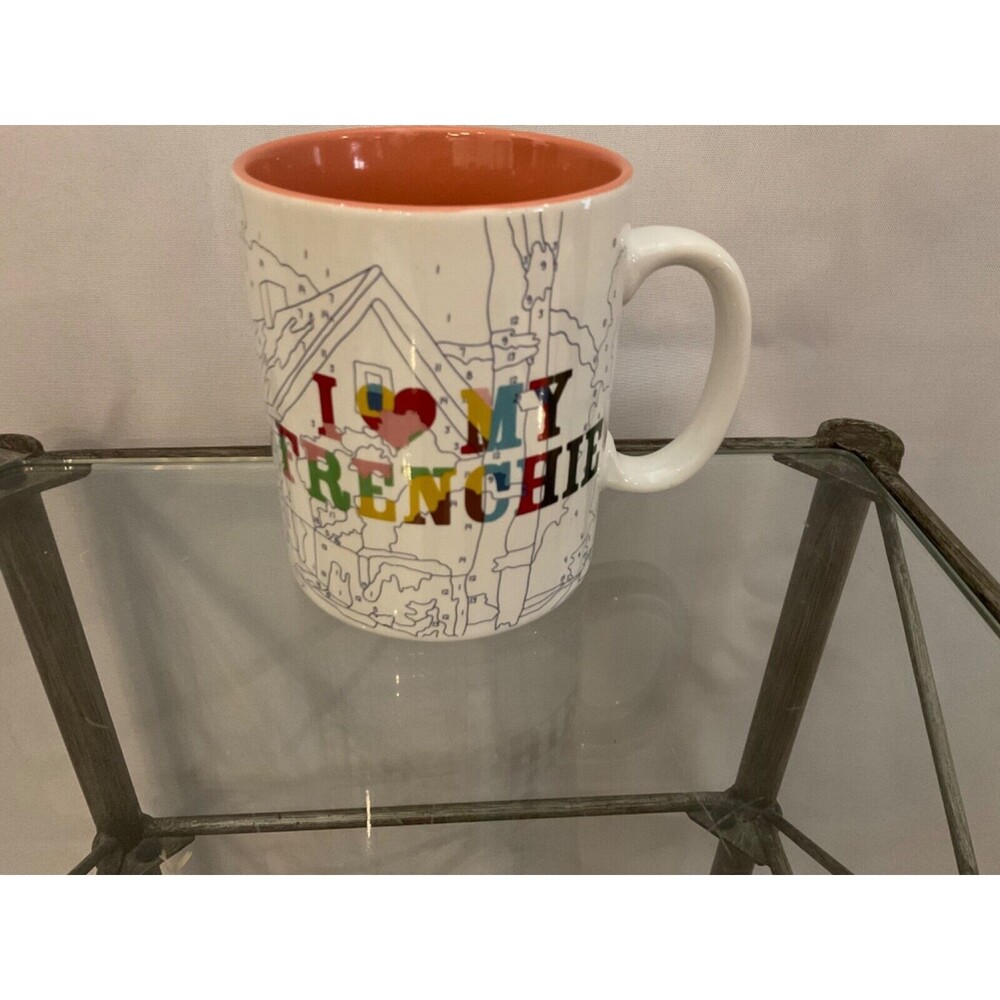 French Bulldog Trey Speegle Fringe coffee /tea Mug/cup Novelty Gift